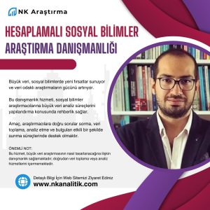 Hesaplamalı Sosyal Bilimler Araştırma Danışmanlığı